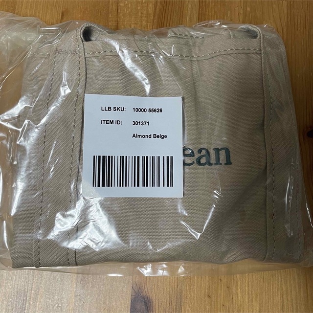 L.L.Bean(エルエルビーン)の【LLビーン】新品・未使用⭐︎グローサリー・トート⭐︎アーモンドベージュ レディースのバッグ(トートバッグ)の商品写真