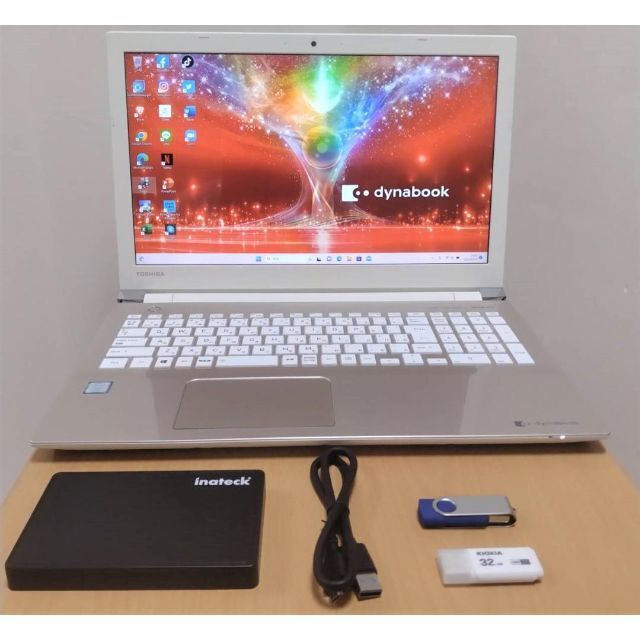 東芝8世代 Core i7 SSD 500GB+HDD１TBメモリ16GB