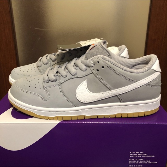 NIKE SB DUNK LOW ダンクロー グレーガム 27cm