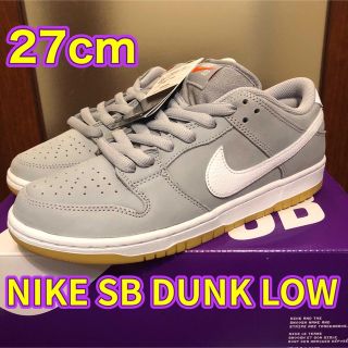 ナイキ(NIKE)のNIKE SB DUNK LOW ダンクロー グレーガム 27cm(スニーカー)