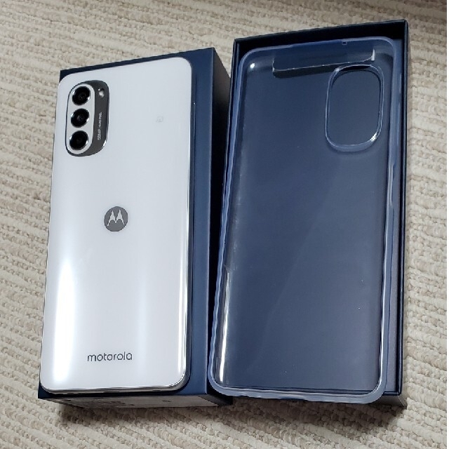 MOTOROLA モトローラ moto g52j 5G パールホワイト