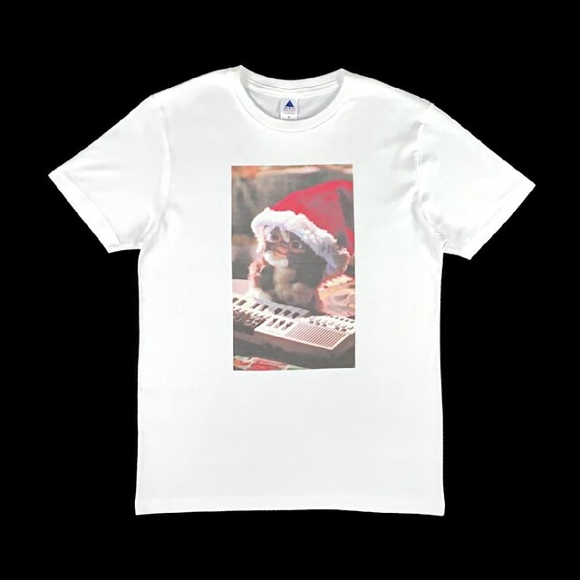 新品 グレムリン モグワイ ギズモ クリスマス サンタ帽 キーボード Tシャツ