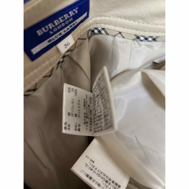 BURBERRY BLUE LABEL(バーバリーブルーレーベル)のBURBERRY BLUE LABEL キュロット レディースのパンツ(キュロット)の商品写真