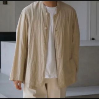 コモリ(COMOLI)のMAATEE&SONS stand collar jacket (mix)(ブルゾン)