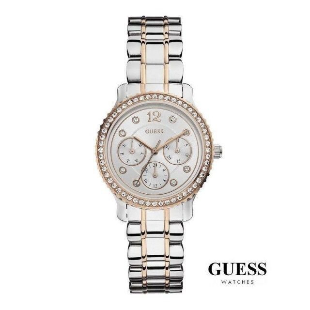 GUESS(ゲス)のGuess ユニセックス クォーツ シルバー 腕時計 W0305L3 メンズの時計(腕時計(アナログ))の商品写真