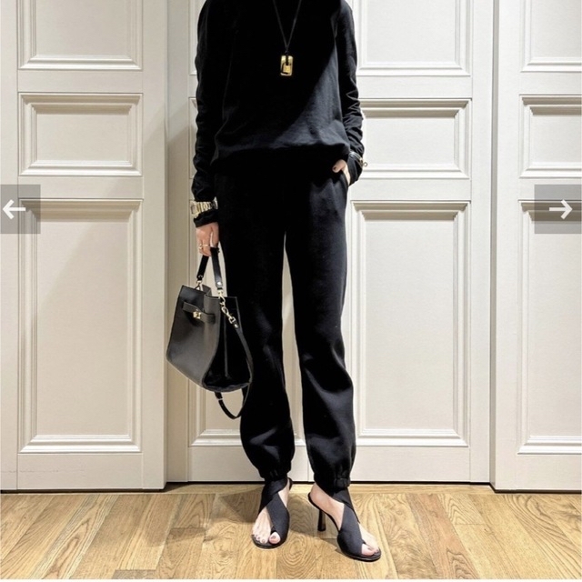 MUSE de Deuxieme Classe スムースニットジョガーパンツ MUSE de Deuxieme Classe スムースニットジョガーパンツ
