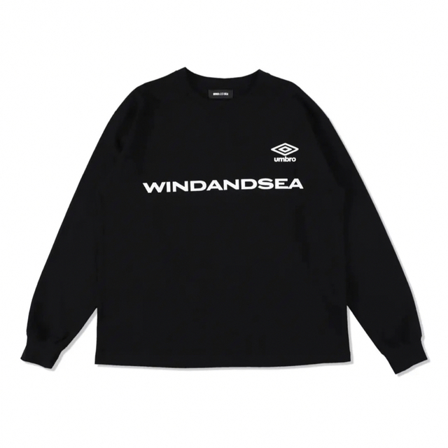 NEIGHBORHOOD X WDS L S TEE   BLACK