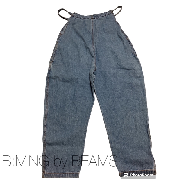 B:MING LIFE STORE by BEAMS(ビーミング ライフストア バイ ビームス)のBEAMS オーバーオール110サイズ キッズ/ベビー/マタニティのキッズ服女の子用(90cm~)(パンツ/スパッツ)の商品写真