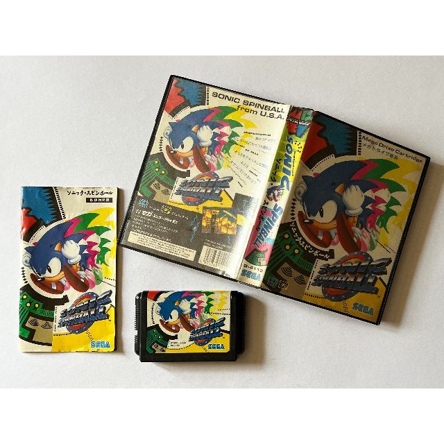メガドライブ ソニック スピンボール　Mega Drive MD Sonic