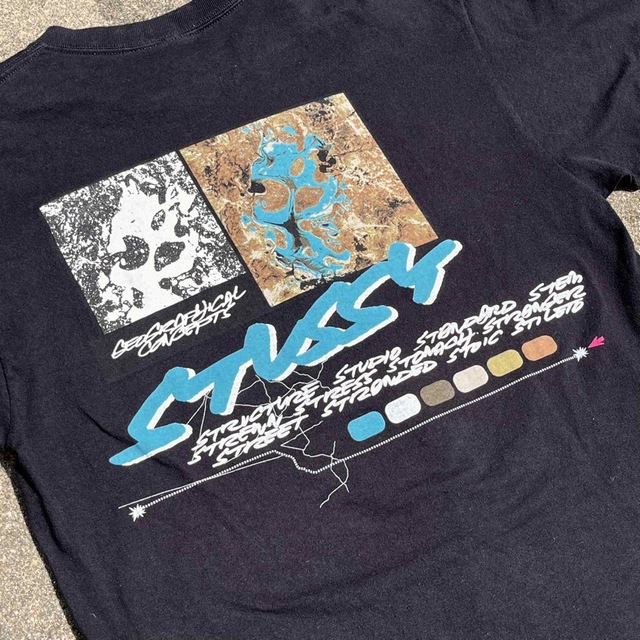 Stussy×FUTURA 08SS graphic print Tee コラボ