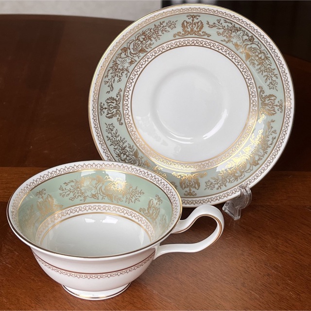 WEDGWOOD - 【黒壺美品】ウェッジウッド☆コロンビアセージグリーン☆C