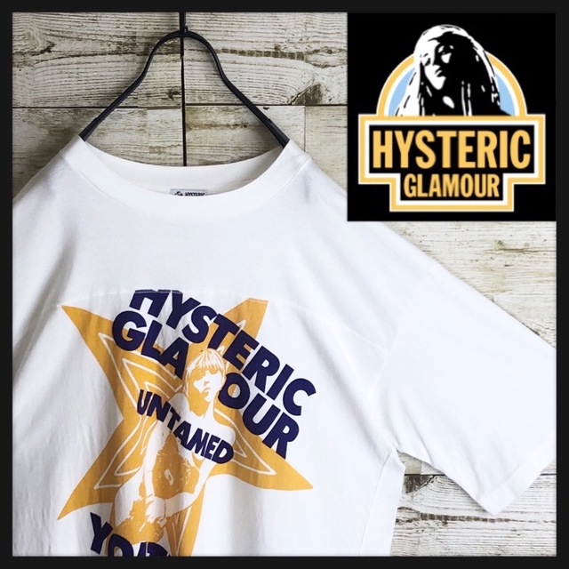 hystericglamour ヒステリックグラマー tシャツ ガールズロゴ入り