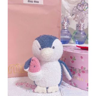 ジェラートピケ(gelato pique)の新品☆プレミア品！激レア ピンク ペンギン ガラガラ ベビー 新生児 くま ねこ(がらがら/ラトル)