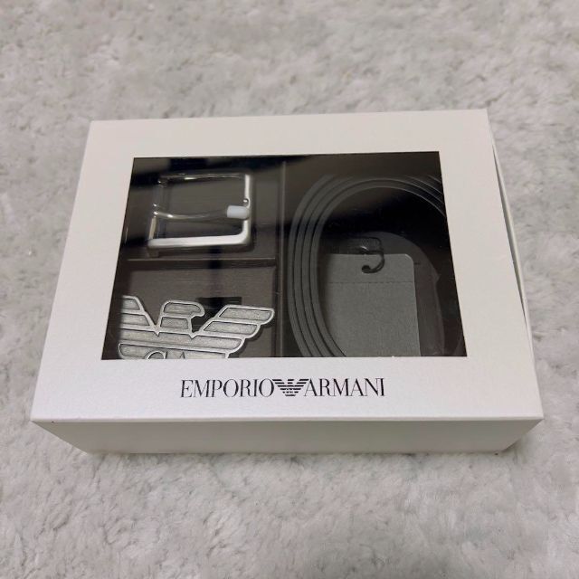 Emporio Armani(エンポリオアルマーニ)の【新品】EMPORIO ARMANIエンポリオアルマーニ ベルトギフトセット メンズのファッション小物(ベルト)の商品写真