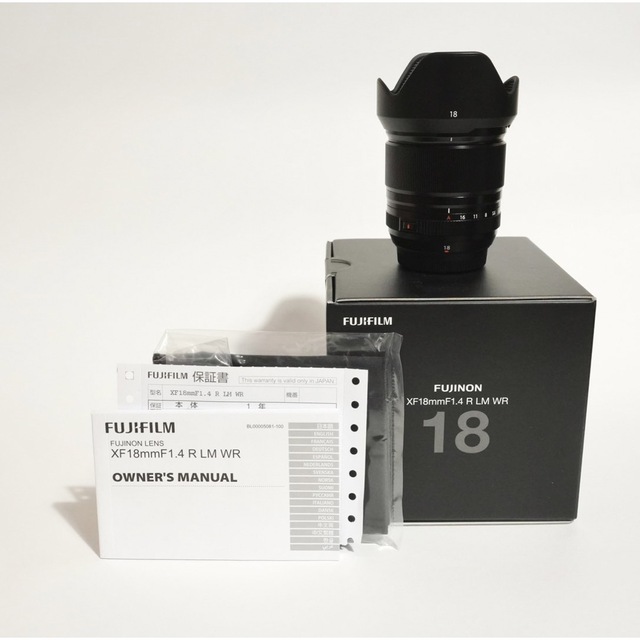 【爆買い！】 (未使用)FUJIFILM XF18mm F1.4 R LM WR レンズ(単焦点)