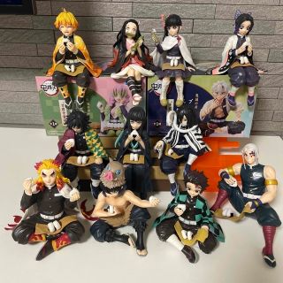 キメツノヤイバ(鬼滅の刃)の中古　鬼滅の刃　ちょこのせフィギュアおにぎり　13体　まとめ売り(アニメ/ゲーム)