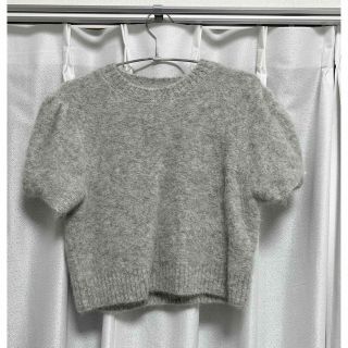 アメリヴィンテージ 半袖 ニット/セーター(レディース)の通販 29点 ... AMERI OLDEN PLAID KNIT 半袖ニットブラウン