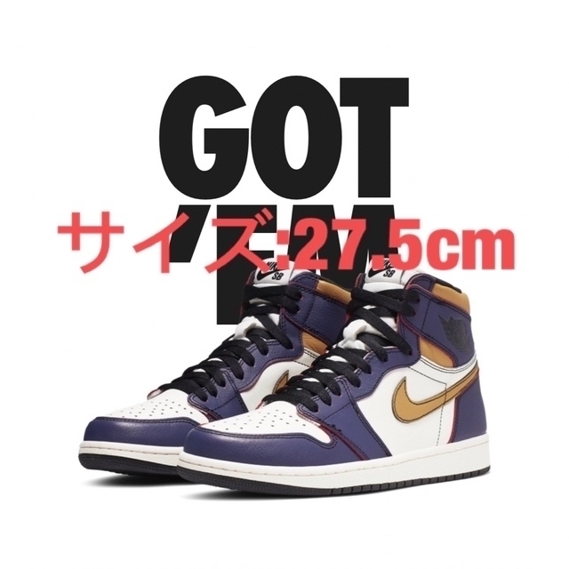 Air Jordan 1 Retro High La To Chicago靴/シューズ