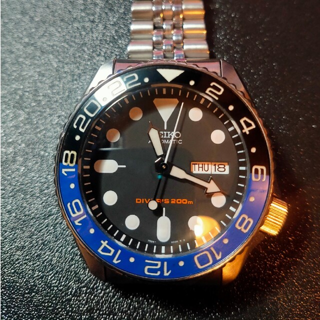 セイコーskx009 ダイバー200m カスタム