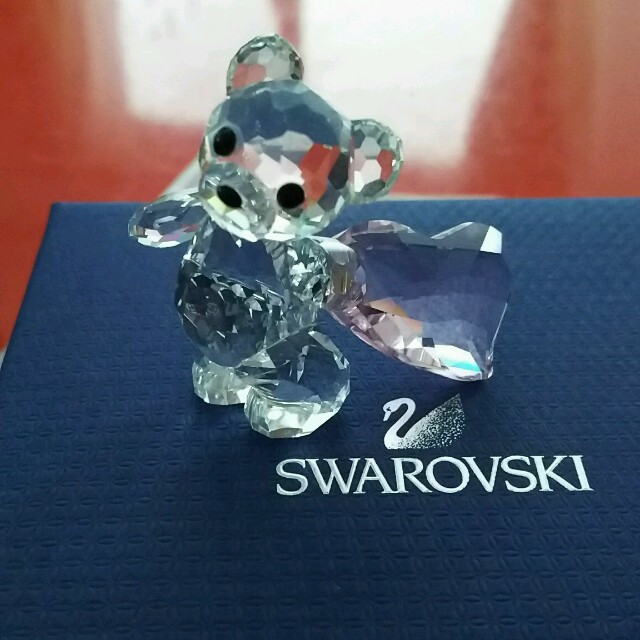 SWAROVSKI(スワロフスキー)のスワロフスキーテディベア エンタメ/ホビーの美術品/アンティーク(ガラス)の商品写真