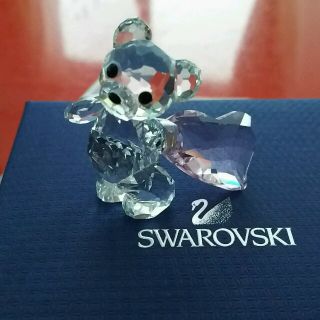 スワロフスキー(SWAROVSKI)のスワロフスキーテディベア(ガラス)