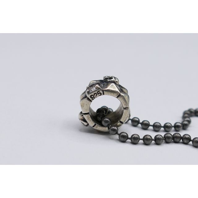 BIZARRE - 美品 Bizarre ビザール スカル リング ネックレス BIZARRE - 美品 Bizarre ビザール スカル リング ネックレス
