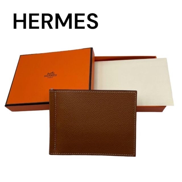 Hermes - 【超美品】エルメス ポーカーGM 札入れ 2つ折財布 エプソン