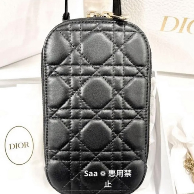 バッグ【極美品】Dior スマホ ショルダー レディディオール フォンホルダー