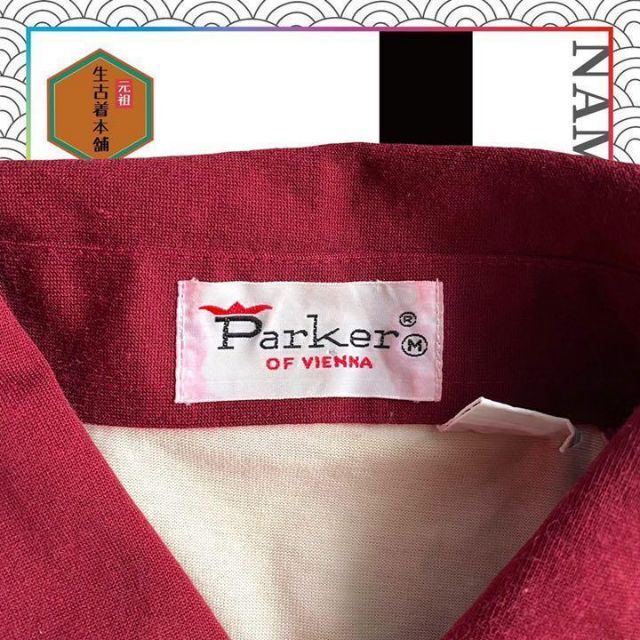 古着 Parker 80s  ポケット　ライン　リンガー　襟 ビンテージ メンズのトップス(ポロシャツ)の商品写真
