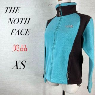 ザノースフェイス(THE NORTH FACE)の美品　ザノースフェイス　フリースジャケット　パーカー　中厚手　ハイネック　長袖(テーラードジャケット)