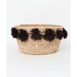 アーバンリサーチ(URBAN RESEARCH)の【BLACK】Indego Africa Black Pom Basket(その他)