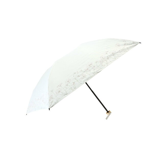 【WH】(L)カシュネ cache nez / 軽量スライヴフラワープリントカーボン折りたたみ日傘 晴雨兼用 折りたたみ傘  レイン