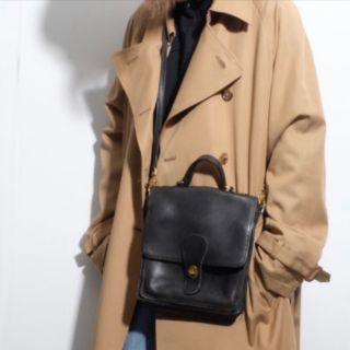 COACH - オールドコーチ レザーバッグブラックの通販 by Nshop｜コーチ ...