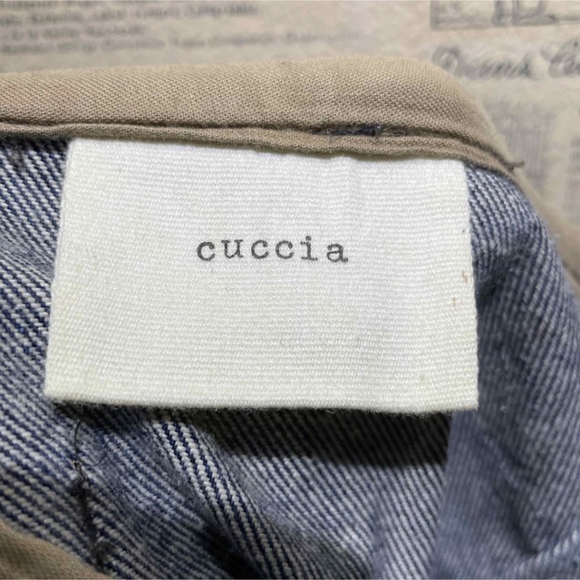 cuccia(クチャ)のcuccia クチャ 膝丈デニムスカート size F レディースのスカート(ひざ丈スカート)の商品写真