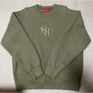 シュプリーム(Supreme)のSupreme シュプリーム sweat tee スウェット トレーナー カーキ(スウェット)