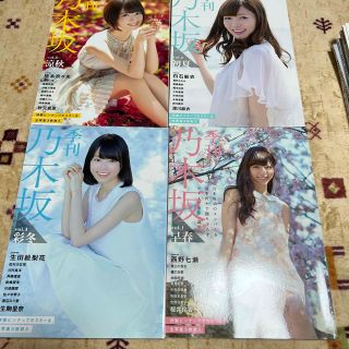 ノギザカフォーティーシックス(乃木坂46)の乃木坂46 季刊　4冊セット　西野七瀬　橋本奈々未　生田絵梨花　白石麻衣(アート/エンタメ)