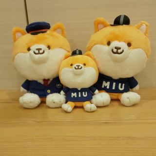 MIU404  ポリまる ぬいぐるみ /キーチェーン(キャラクターグッズ)