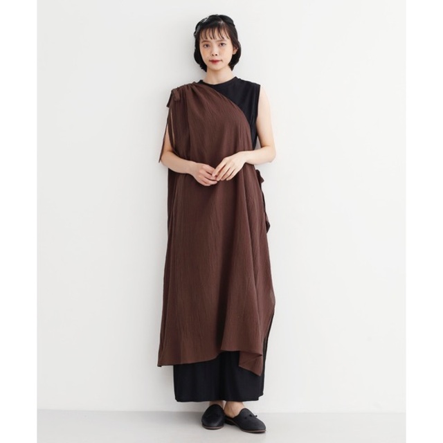 merlot(メルロー)の新品  MERLOT IKYU  3pieceカシュクールワンピース レディースのワンピース(ロングワンピース/マキシワンピース)の商品写真