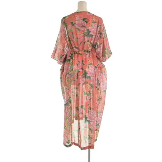 JUNYA WATANABE ワンピース XS 赤x緑等(花柄) 【古着】 ❤独特な店