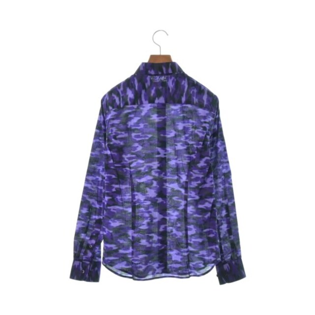 DRIES VAN NOTEN ブラウス 34(XXS位) 紫x黒等(総柄) | wic-capital.net