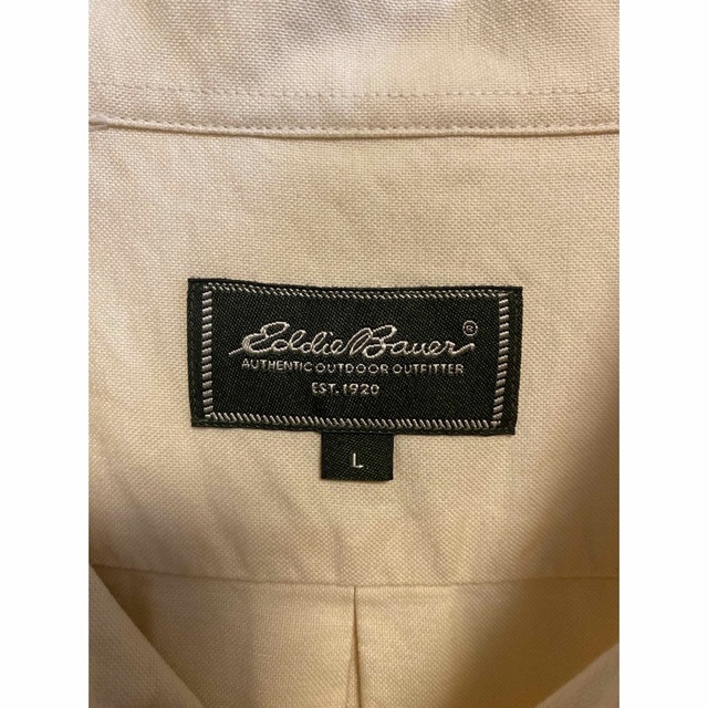 Eddie Bauer(エディーバウアー)の[Eddie Bauer（エディー・バウアー）]半袖シャツ　L コットン　綿 メンズのトップス(シャツ)の商品写真