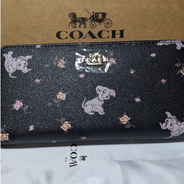 COACH コーチ 長財布 ディズニーコラボ アウトレット品