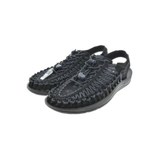 キーン(KEEN)のKEEN キーン サンダル 27cm 濃紺 【古着】【中古】(サンダル)