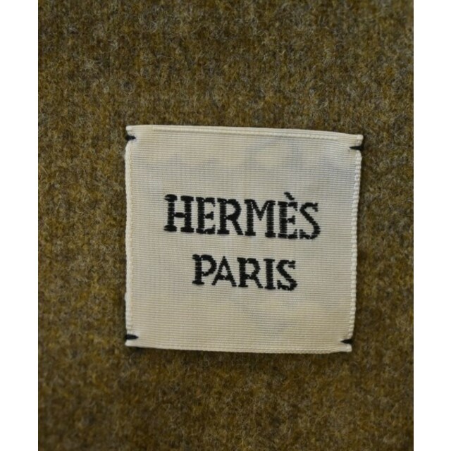 HERMES エルメス ミニスカート -(XL位) カーキ 2