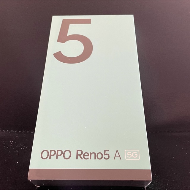 OPPO Reno5 A eSIM A103OP シルバーブラック」 - スマートフォン本体