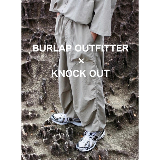 BURLAP OUTFITTER × KNOCK OUT  OVER PANTS