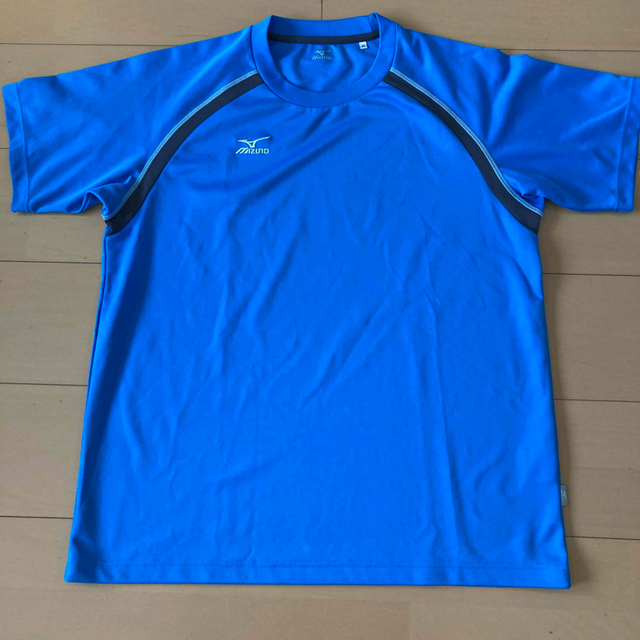 MIZUNO(ミズノ)のXL ミズノ　mizuno  Tシャツ　半袖 メンズ ブルー 青 メンズのトップス(Tシャツ/カットソー(半袖/袖なし))の商品写真