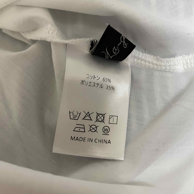 AMELY Vネック ボリュームスリーブ トップス プルオーバー シャツ 7分袖 レディースのトップス(シャツ/ブラウス(半袖/袖なし))の商品写真