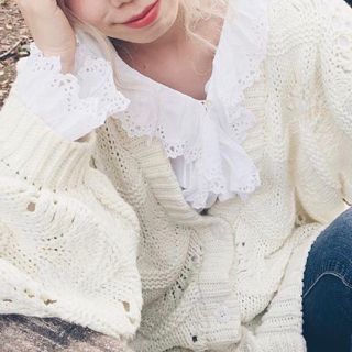 エディットフォールル レースブラウス シャツ/ブラウス(レディース