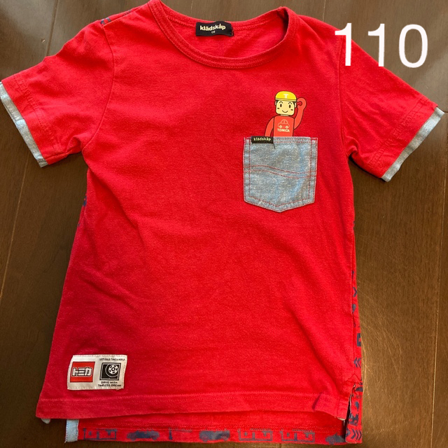 kladskap(クレードスコープ)のトミカ半袖110 クレードスコープ キッズ/ベビー/マタニティのキッズ服男の子用(90cm~)(Tシャツ/カットソー)の商品写真